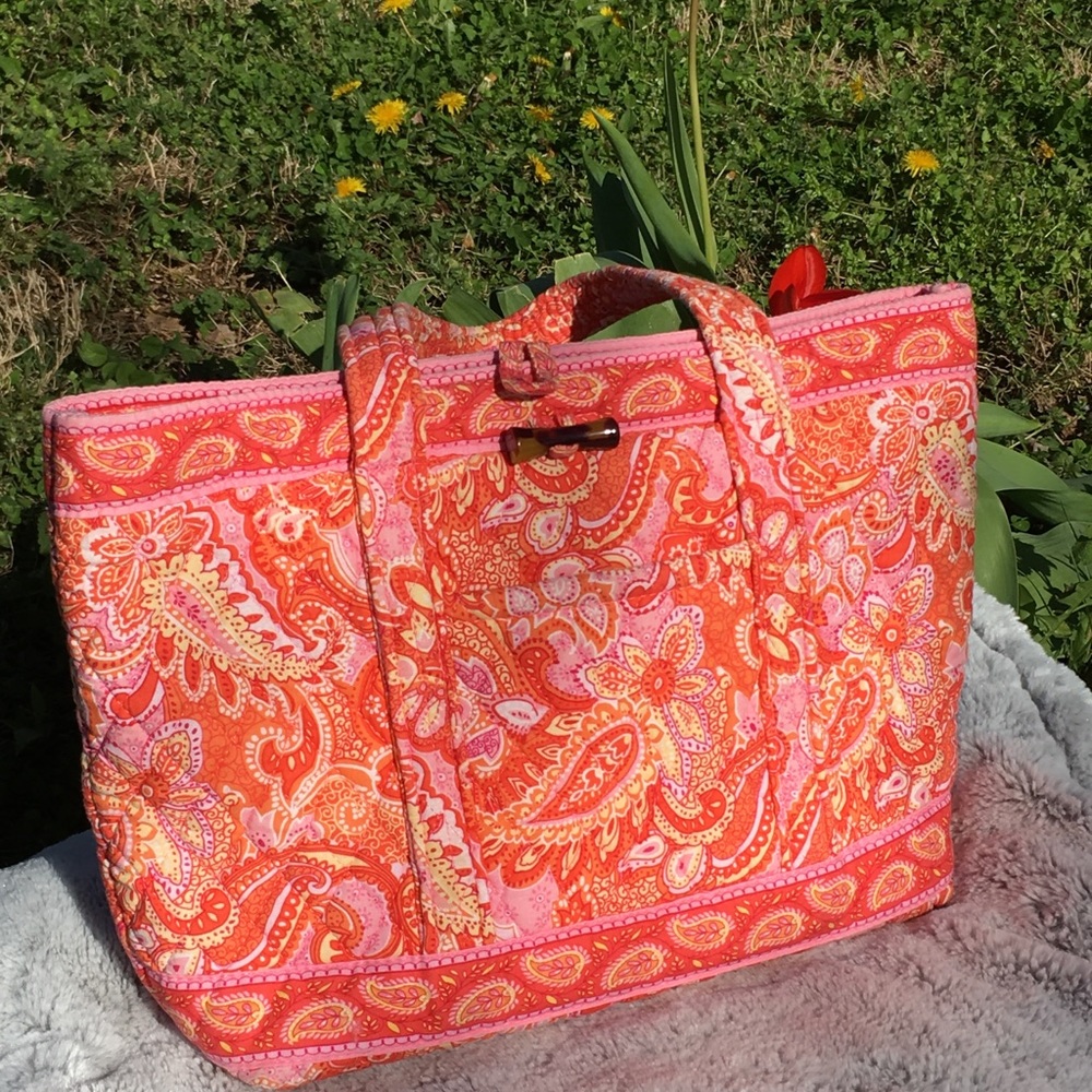 Vera Bradley sherbet purse RETIRED pattern